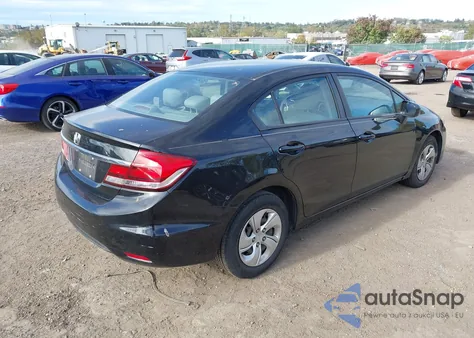 2015 Honda Civic Lx z USA, uszkodzony, nr VIN 19XFB2F57FE701881